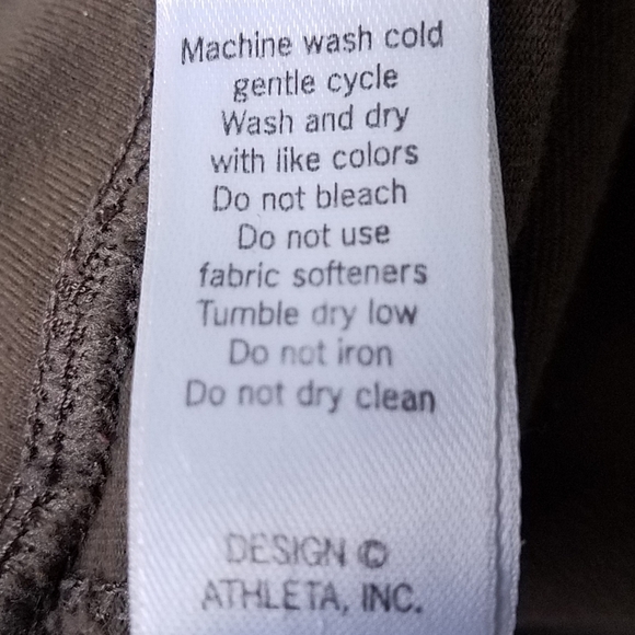 Athleta Taupe Brown Yoga Pants - Picture 6 of 8